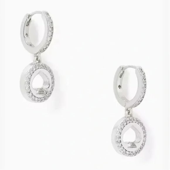 Kate Spade Spot the Spade Earrings - Picture 2 of 3